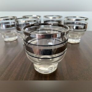 Mid Mod Vintage Glassware Set